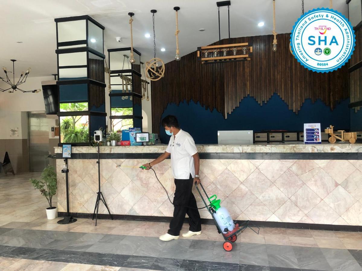 Jomtien Longstay Hotel - Sha Plus Certified Praia de Jomtien Exterior foto